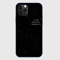 Чехол iPhone 12 Pro Max I Am Satoshi Nakamoto