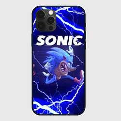 Чехол для iPhone 12 Pro Max SONIC СОНИК Z, цвет: 3D-черный