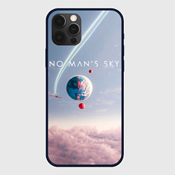 Чехол для iPhone 12 Pro Max No mans sky, цвет: 3D-черный