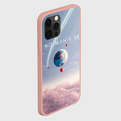 Чехол для iPhone 12 Pro Max No mans sky, цвет: 3D-светло-розовый — фото 2