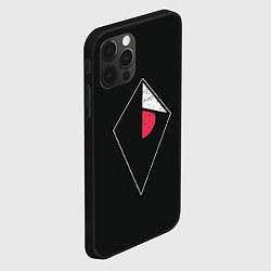 Чехол для iPhone 12 Pro Max Атлас, цвет: 3D-черный — фото 2