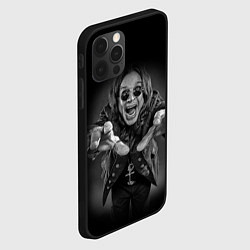 Чехол для iPhone 12 Pro Max OZZY OSBOURNE, цвет: 3D-черный — фото 2