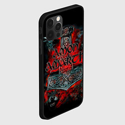 Чехол для iPhone 12 Pro Max Amon Amarth, цвет: 3D-черный — фото 2
