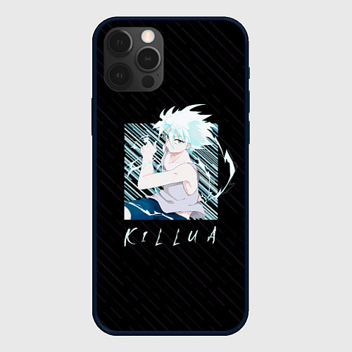 Чехол iPhone 12 Pro Max Киллуа Охотник x охотник / 3D-Черный – фото 1