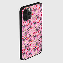 Чехол для iPhone 12 Pro Max Париж, цвет: 3D-черный — фото 2