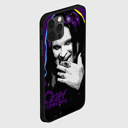 Чехол для iPhone 12 Pro Max Ozzy Osbourne, Оззи Осборн, цвет: 3D-черный — фото 2
