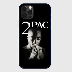 Чехол для iPhone 12 Pro Max TUPAC, цвет: 3D-черный