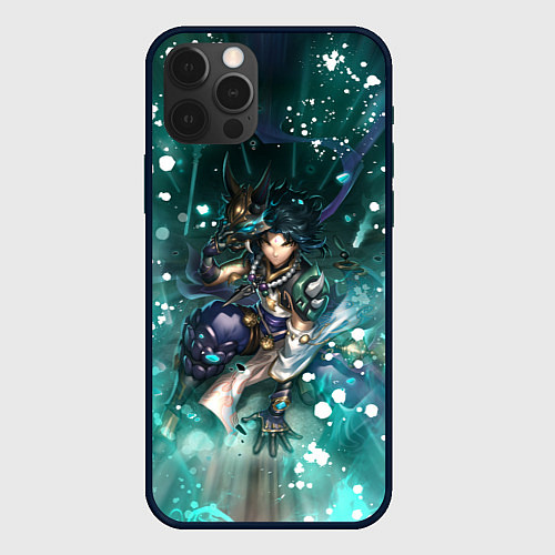 Чехол iPhone 12 Pro Max Сяо Геншин Импакт Z / 3D-Черный – фото 1