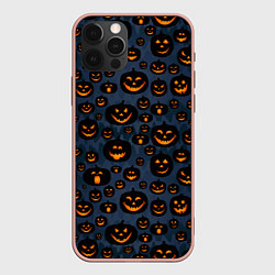 Чехол для iPhone 12 Pro Max HALLOWEEN, цвет: 3D-светло-розовый