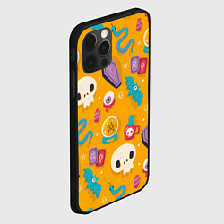Чехол для iPhone 12 Pro Max Весенний Хэллоуин, цвет: 3D-черный — фото 2