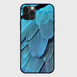 Чехол iPhone 12 Pro Max Перья попугая