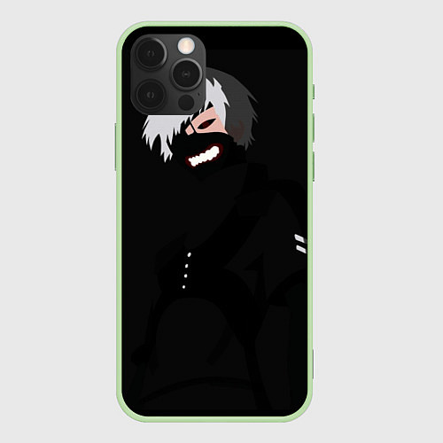 Чехол iPhone 12 Pro Max Dead Inside vector / 3D-Салатовый – фото 1