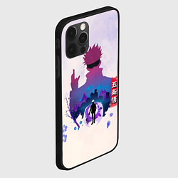 Чехол для iPhone 12 Pro Max Годжо Сатору Магическая битва, цвет: 3D-черный — фото 2