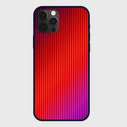 Чехол iPhone 12 Pro Max Оранжево-фиолетовый градиент