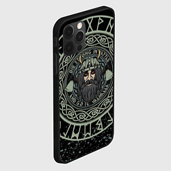 Чехол для iPhone 12 Pro Max РУСИЧ РУНЫ RUNES Z, цвет: 3D-черный — фото 2