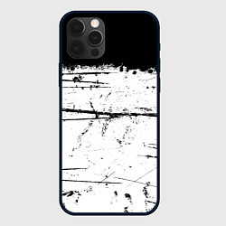 Чехол для iPhone 12 Pro Max ИСПАЧКАННЫЙ КРАСКОЙ, цвет: 3D-черный
