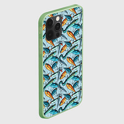 Чехол для iPhone 12 Pro Max Воблеры, цвет: 3D-салатовый — фото 2