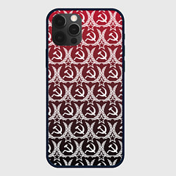 Чехол для iPhone 12 Pro Max Love СССР, цвет: 3D-черный