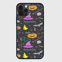 Чехол для iPhone 12 Pro Max Уютный Halloween, цвет: 3D-черный