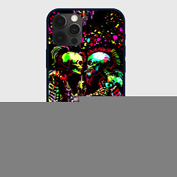Чехол для iPhone 12 Pro Max Адская любовь, цвет: 3D-черный