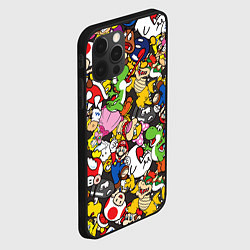 Чехол для iPhone 12 Pro Max Mario ALLSTARS, цвет: 3D-черный — фото 2
