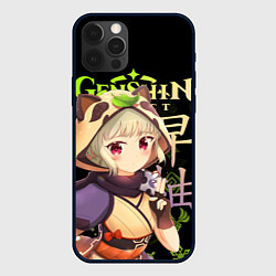 Чехол для iPhone 12 Pro Max Саю Genshin Impact, цвет: 3D-черный