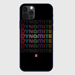 Чехол для iPhone 12 Pro Max DYNAMITE BTS, цвет: 3D-черный