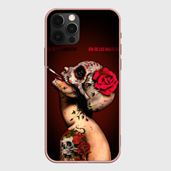 Чехол iPhone 12 Pro Max Ведьма с красной розой