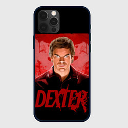 Чехол iPhone 12 Pro Max Dexter Декстер портрет постер