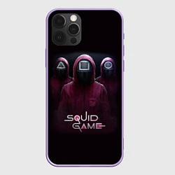 Чехол iPhone 12 Pro Max SQUID GAME ИГРА В КАЛЬМАРА СОТРУДНИКИ