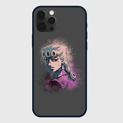 Чехол iPhone 12 Pro Max Giorno Giovanna Paints / 3D-Черный – фото 1