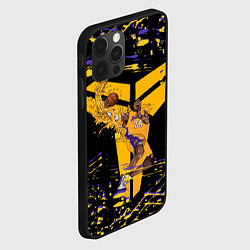 Чехол для iPhone 12 Pro Max Los angeles lakers NBA, цвет: 3D-черный — фото 2