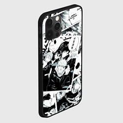 Чехол для iPhone 12 Pro Max Магическая битва Jujutsu Kaisen манга, цвет: 3D-черный — фото 2