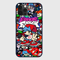 Чехол iPhone 12 Pro Max FRIDAY NIGHT FUNKIN ВСЕ ПЕРСОНАЖИ