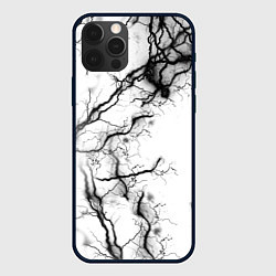 Чехол для iPhone 12 Pro Max Нейронные связи, цвет: 3D-черный