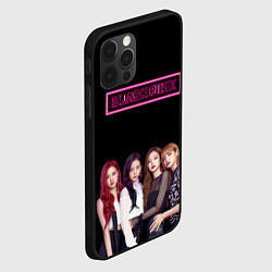 Чехол для iPhone 12 Pro Max BLACKPINK NEON, цвет: 3D-черный — фото 2