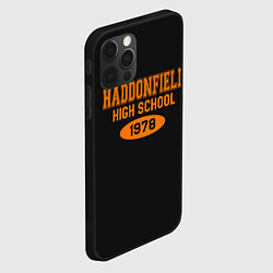 Чехол для iPhone 12 Pro Max Haddonfield High School 1978, цвет: 3D-черный — фото 2