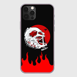 Чехол iPhone 12 Pro Max ATTACK ON TITAN ГОЛОВА ТИТАНА