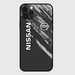 Чехол для iPhone 12 Pro Max Nissan Car Ниссан, цвет: 3D-черный