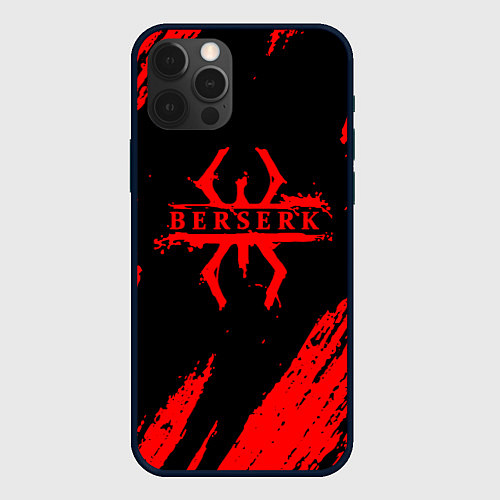 Чехол iPhone 12 Pro Max Берсерк - Berserk / 3D-Черный – фото 1