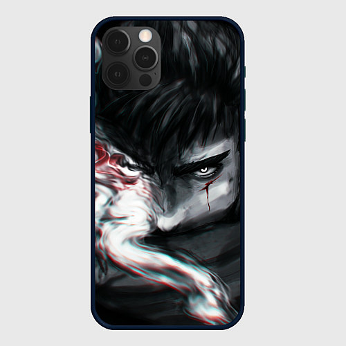 Чехол iPhone 12 Pro Max BERSERK БЕРСЕРК ГАТС / 3D-Черный – фото 1