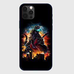 Чехол iPhone 12 Pro Max РОКЗИЛЛА