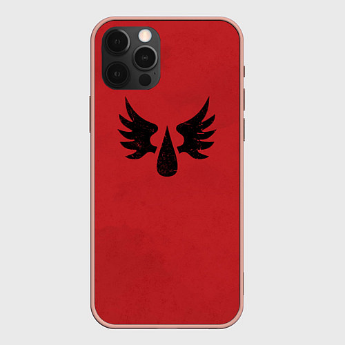 Чехол iPhone 12 Pro Max Кровавые ангелы цвет легиона 9 / 3D-Светло-розовый – фото 1