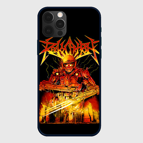 Чехол iPhone 12 Pro Max Revocation / 3D-Черный – фото 1