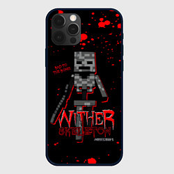 Чехол iPhone 12 Pro Max WITHER SKELETON