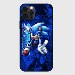 Чехол iPhone 12 Pro Max SONIC LOGO СОНИК ЛОГО