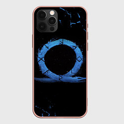 Чехол iPhone 12 Pro Max GOD OF WAR LOGO ЭМБЛЕМА РАГНАРЁК