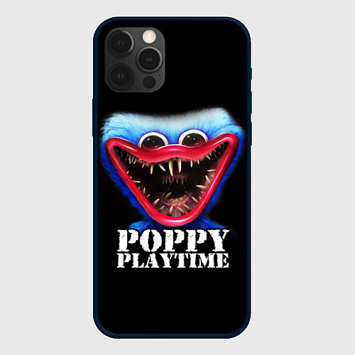 Чехол iPhone 12 Pro Max Poppy Playtime / 3D-Черный – фото 1