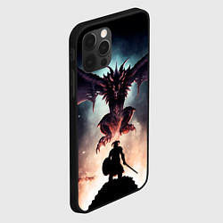 Чехол для iPhone 12 Pro Max Да начнётся битва, цвет: 3D-черный — фото 2