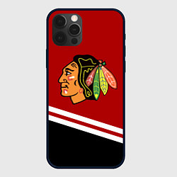 Чехол iPhone 12 Pro Max Chicago Blackhawks, NHL